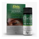 Henna Sobrancelhas Preto Ebelle 3g