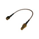 Hex rf extension cable - rpsma(m)-rpsma(f) 15cm rf021 Hex rf extension cable - rpsma(m)-rpsma(f) 15cm rf021
