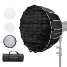 Hexadecágono parabólico Softbox K&F Concept 120 cm para Bowens Hexadecágono parabólico Softbox K&F Concept 120 cm para Bowens