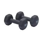 Hexágono revestido de neoprene com halteres Amazon Basics 13,6 kg (conjunto de 2)