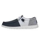 HeyDude Wally Tri Varsity Mocassim Slip-On Masculino Marinho