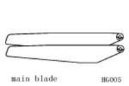 Hg005 main blades set