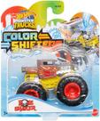 Hgx06 hot wheels monster trucks veículo color shifter surpresa