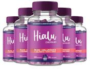 Hialu Derma Ácido Hialurônico + Colágeno Hidrolisado 5 Potes