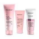 Hidrabene Mascara Argila Verde+ Gel Limpeza+ Protetor Solar