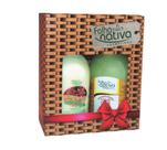 Hidratante Corporal + Sabonete Liquido Vegano Nutrição Kit - Folha Nativa