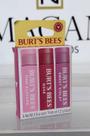 Hidratante Labial com Cor, Tinted Lip Balm Trio, 3 Unidades, Burts Bees
