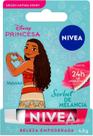 Hidratante Labial Nivea Disney Princesa Moana Sorbet de Melancia 4,8g
