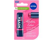 Hidratante Labial Nivea Hidra Color 2 em 1 - 4,8g