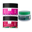 Hidratante Pepino BioSeiva + Esfoliante Corporal Fio Cabana Corpo e Rosto - Morango - Pitaya - 300g Hidratante Pepino BioSeiva + Esfoliante Corporal Fio Cabana Corpo e Rosto - Morango - Pitaya - 300g