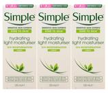 Hidratante Simple Skin Hydrating 125 ml (pacote com 3)