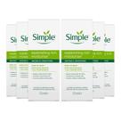 Hidratante simples para reabastecer a pele 125 ml x 6