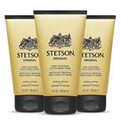 Hidratante Stetson Face & Beard 150ml para homens, pacote com 3