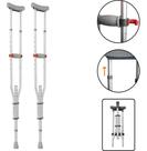 Hidrolight SC602 Par muleta axilar universal com ajuste de a