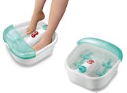 Hidromassageador Manicure Pedicure Foot Spa Multilaser 220v Possui Pinos e Rolos para massagem