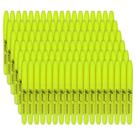 Highlighters Buecs Bulk Pack 180 unidades em amarelo fluorescente Highlighters Buecs Bulk Pack 180 unidades em amarelo fluorescente