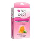 HIGI DEPIL Folhas Depilatórias Corporal Cera Fria 20 Unidades Mel e Aloe Vera
