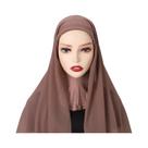 Hijab Instantâneo Feminino - Capa Completa em Chiffon com Boné