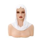 Hijab Modal Para Mulheres, Underscarf De Algodão, Turbante Islâmico, Lenço De Cabeça Cruzado