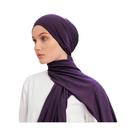 Hijab Muçulmano De Algodão Premium Macio E Elástico Para Mulheres, Lenço De Oração Liso Hijab Muçulmano De Algodão Premium Macio E Elástico Para Mulheres, Lenço De Oração Liso