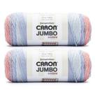 Hilo Caron Jumbo Ombre Paquete de 2 680g Acrílico Grosor 4 Hilo Caron Jumbo Ombre Paquete de 2 680g Acrílico Grosor 4