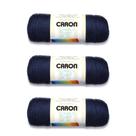 Hilos Caron Simply Soft Azul Campestre Oscuro Paquete de 3 de 170g Acrílico Hilos Caron Simply Soft Azul Campestre Oscuro Paquete de 3 de 170g Acrílico