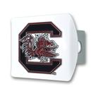 Hitch Cover FANMATS Universidade da Carolina do Sul White