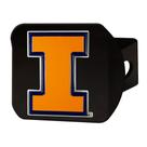 Hitch Cover FANMATS Universidade de Illinois Illini NCAA Black Hitch Cover FANMATS Universidade de Illinois Illini NCAA Black