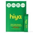 HIYA Sticks de Pó Verde para Crianças Sabor Chocolate