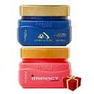 Hobety Máscara Impact 300G + Máscara Banho De Ouro 300G