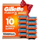Hojas de Afeitar Gillette Fusion5 Power Paquete de 8 con 5 Cuchillas