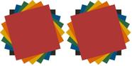 Hojas de Vinilo Cricut Premium Permanente Muestras Colores Vivos 30x30 cm