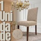 Holandesa - Capa de Cadeira Linha Gold - Greige