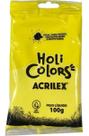 Holi Colors 100 grs - AMARELO OURO - 100505 - ACRILEX