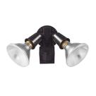 Holofote de segurança GLOBE 240W Twin Head Bronze 110 Holofote de segurança GLOBE 240W Twin Head Bronze 110