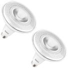Holofote LED Sunco Outdoor PAR38 15W 3000K 1250lm, pacote com 2 Holofote LED Sunco Outdoor PAR38 15W 3000K 1250lm, pacote com 2