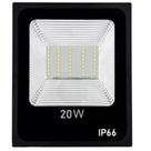 Holofote Refletor Led 20W Ip66 Branco Frio Bivolt