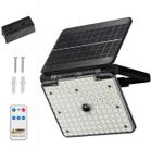 Holofote solar LED com sensor de movimento e controle remoto