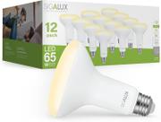 Holofotes LED Sigalux BR30 9W 650LM 2700K E26, pacote com 12