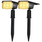 Holofotes solares de paisagem LEREKAM 40 LEDs IP65 à prova d'água Holofotes solares de paisagem LEREKAM 40 LEDs IP65 à prova d'água