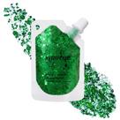 Holográfico Face Glitter Gel Body Shimmer Makeup Grass Green