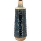 HOME&ampCO MERLION GARRAFA DECORATIVA 22x26x26cm CERÂMICA AZUL
