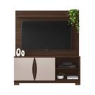 Home com Painel para TV até 56 Polegadas União Café/Off White - Jcm Movelaria Home com Painel para TV até 56 Polegadas União Café/Off White - Jcm Movelaria