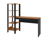Home office artemis preto/canela Home office artemis preto/canela