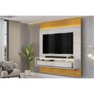 Home p/ TV até 70 Pol Taylor 179x207cm Bali/Cedro - DJ Móveis Home p/ TV até 70 Pol Taylor 179x207cm Bali/Cedro - DJ Móveis
