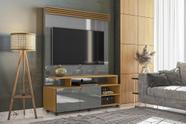 Home p/ TVs até 60" Berlim Cinza Perolizado/Tauari - Lukaliam Home p/ TVs até 60" Berlim Cinza Perolizado/Tauari - Lukaliam
