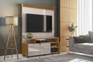 Home p/ TVs até 60" Berlim Off White Perolizado/Tauari - Lukaliam Home p/ TVs até 60" Berlim Off White Perolizado/Tauari - Lukaliam