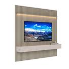 Home Ripado Flow 1.8 LED Gianduia com Off White - MóveisAqui