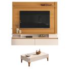 Home Suspenso Astor Cinamomo Off White com Mesa de Centro Liz Off White - HB Móveis