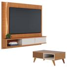 Home Suspenso Egeu com Mesa de Centro Jeri Freijó Off White - Colibri